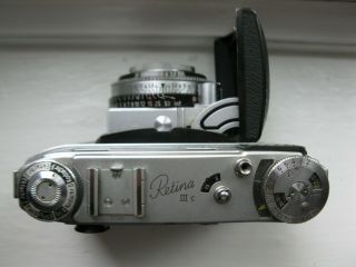KODAK RETINA IIIc Camera with Schneider Kreuznach Retina Xenon C 50mm f:2 Lens 6