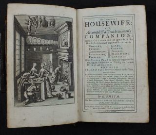 1741 Eliza Smith,  Compleat Housewife,  Gentlewoman 