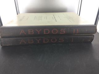 PETRIE,  W M FLINDERS ABYDOS PARTS I (1902) & II (1903) TWO VOLUMES. 6