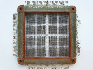 Vintage Ferrite Magnetic Core Memory Module Ussr Made In 1974 N 1386