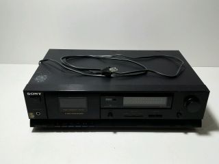 Vintage Sony Tc - Fx170 Single Cassette Player Recorder Stereo Deck -