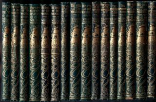 Group Of Eleven Volumes In 16 Books By William Morris From The Pocket Edition