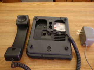VINTAGE BLACK VISTA 100 NORTHERN TELECOM DESK TELEPHONE MADE IN CANADA 5