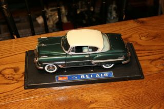 Vintage 1:18 Sun Star 1953 Chevrolet Bel Air Hardtop In Green
