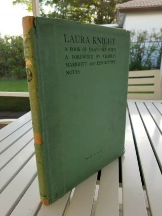 Laura Knight A Book Of Drawings 1923 1st Printing Limited Edit 104 / 500 Signed