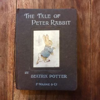 Beatrix Potter The Tale Of Peter Rabbit Book First Edition