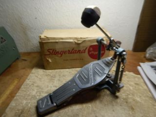 Vintage Slingerland Tempo King Bass Drum Pedal Percussion