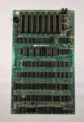 Vintage Apple Ii Plus Ii,  Computer Motherboard 820 - 0044 - C Logic Board 14