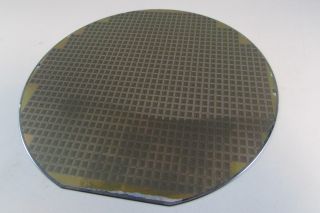 Rare Intel Silicon Chip Wafer 150mm (6 ") Silicon Wafer Awesome Patterns 402
