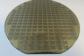Rare Intel Silicon Chip Wafer 150mm (6 ") Silicon Wafer Awesome Patterns 10