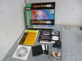 Vintage 1999 Spectra 400mhz Upgrade Kit.  Amd K6 - 2 266 - 555mhz&