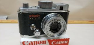 Vintage Robot Star Film Camera Schneider Xenar 1:2.  8 37.  5 Lens