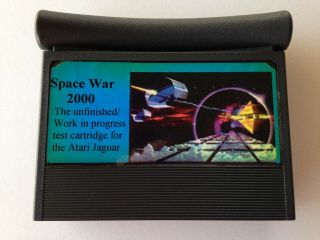 Space War 2000 Atari Jaguar B&c Computevisions Release 2001 Rare