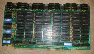 Compupro Godbout Ram 20 Static Board S - 100 Computers