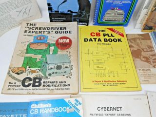 Mixed Bundle of Vintage CB Radio Repair Books,  Electronic repair Citizen Band 3