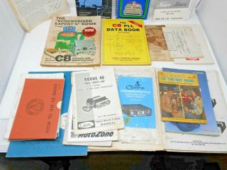 Mixed Bundle of Vintage CB Radio Repair Books,  Electronic repair Citizen Band 5