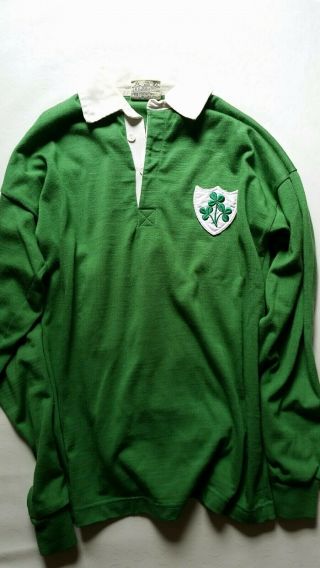Vintage Ireland National Team Rugby Jersey Long Sleeve Size Xl