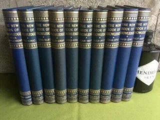 Vintage Book Set: The Book Of Knowledge 11 Volumes Sir John Hammerton