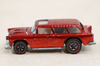 Vintage 1969 Mattel Redline Hot Wheels Red Nomad Rolls Smooth