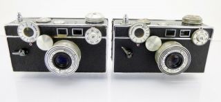 Argus C3 35mm Film Rangefinder Box Vintage Camera With Cintar 50mm F3.  5 Lens