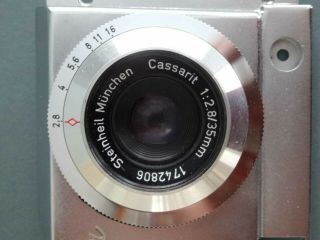 Iloca 3D Stereo Lens pair Steinheil München Cassarit f2.  8/35mm in Prontor - SVS 5