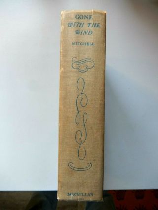 GONE WITH THE WIND,  by MARGARET MITCHELL,  October 1936 PRINTING 3