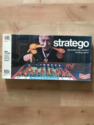 Vintage Stratego Board Game 100 Complete 1977