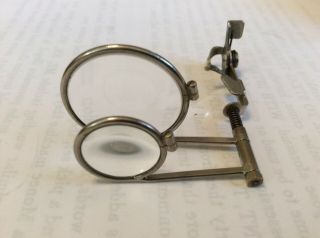 VINTAGE BEHR DOUBLE LOUPE JEWELERS CLIP ON MODEL 55 UNIVERSAL 7