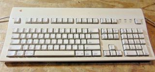 (parts Only) Vintage Apple Extended Keyboard Ii M3501,  Adb Cable