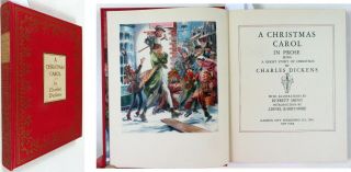 1938 A Christmas Carol By Charles Dickens; Shinn Color Illustrations