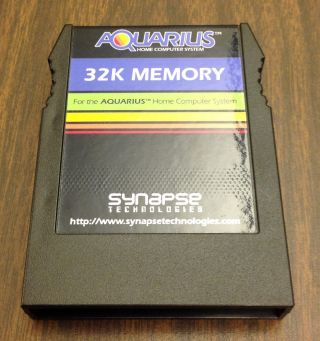 32K RAM Memory Upgrade Module for Mattel Aquarius Home Computers 2
