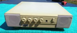 Vtg.  1992 Tandy Mms - 10 Stereo Amplifier Speaker For Personal Computer