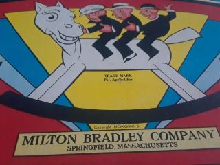 Vintage 3 MEN ON A HORSE board game Complete,  Milton Bradley Movie tie - in 2