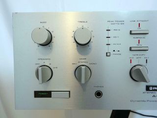 Pioneer A - 80 stereo integrated amp.  Great.  110 - 220V 4