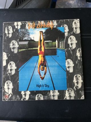 Vintage 1981 Def Leppard High 