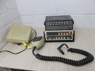 Vintage Motorola Mobile Radio Control Head Speaker Mic.  Police Fire