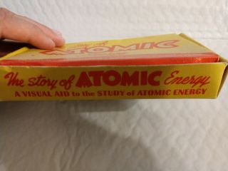 Vintage 1950s The story of Atomic energy visual aid rocks Uranium Berryllium 3