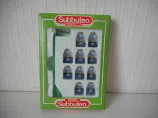 Vintage Boxed Subbuteo Colchester Heraclis 51 Toy Football Team