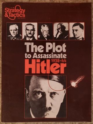 Vintage Strategy & Tactics Wargame,  59,  Hitler,  Unpunched
