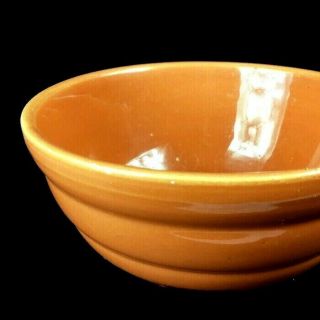 Vintage Bauer Usa Ringware Bowl 18 Terra - Cotta Color 8.  5 " Wide 4 " Deep