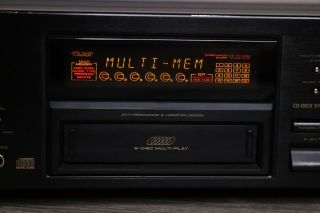 Vintage Pioneer PD - M650 Compact 6 Disc CD Player/Changer Great 2
