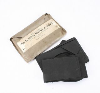 Kodak Uk Masks And Discs For No.  1a Folding Pocket Kodak/cks/210941
