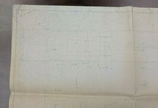 Vintage Northwest Engineering Co Blueprint Drawing RF&P RR Shovel Excavator 5