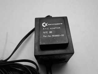 Oem Commodore Vic - 20 Power Supply 902502 - 02 2 Pin Female Adapter