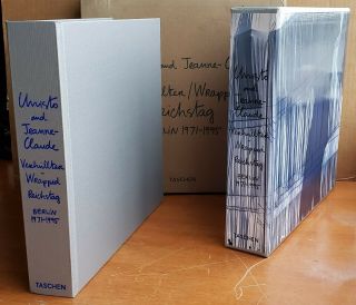 Christo And Jeanne Claude Reichstag Wrapped Signed & Numbered Limited Edition