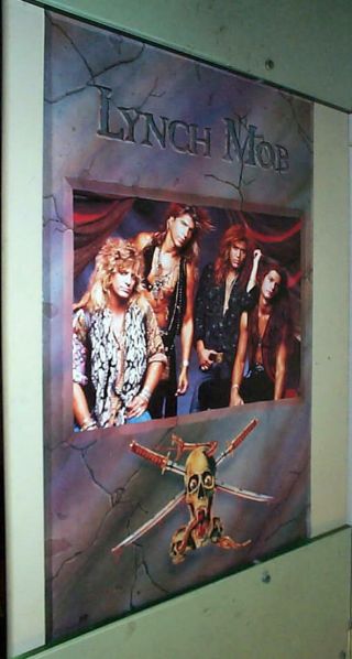 Lynch Mob 1991 (dokken) Vintage Group Poster