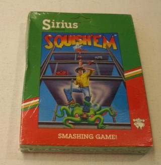 RARE Squish ' em by Sirius for Atari 400/800 - 3