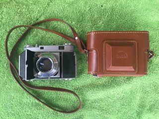 Vintage Kodak Retina Camera Made In Germany With Schneider Lens & Field Case