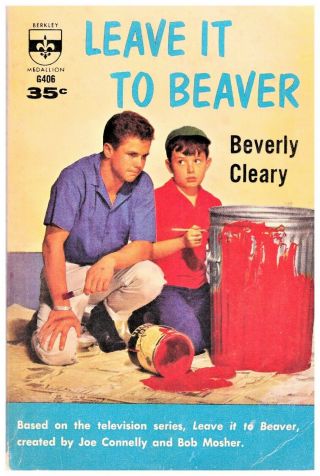 1960 “leave It To Beaver” Tv Series Paperback Book By Beverly Cleary