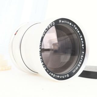 :schneider Retina Tele Xenar 135mm F4 Dkl Mount Lens W/ Case